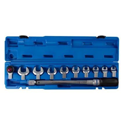 Фото №8 Динамометрический ключ 14х18 мм, 40-200 Нм, quot;FIT quot;, с набором рожковых насадок 13-30 мм, кейс KING TONY 345202D11MR