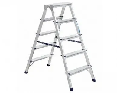 фото Алюминиевая стремянка двухсторонняя Алюмет AD 7205