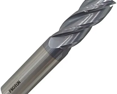 фото Фреза концевая твердосплавная 16х45х100 HRC45 Z=4 PROTON