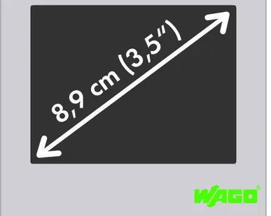 фото 762-1035 PERSPECTO WP, веб-панель WP 57 QVGA диагональ 8,9 см (3,5&quot;)