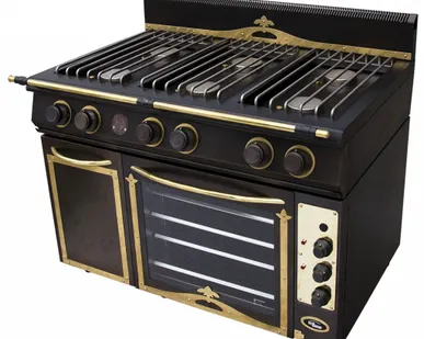 фото Плита газовая 6-ти горелочная Ф6ПДГ/800(спец. версия, электро духовка)