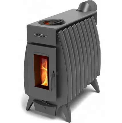 Фото №0 Печь отопительно-варочная ТМФ Огонь-батарея 9 дровяная антрацит