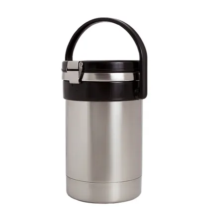 Фото №1 Термос судковый Экспресс 3*0.6л, тип SDR, для готовых блюд, трехсекционный, широкое горло, корпус и емкости из нержавеющей стали.