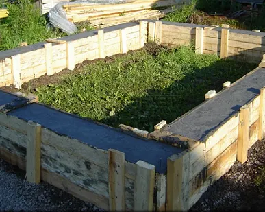 фото Ленточный фундамент 5х3