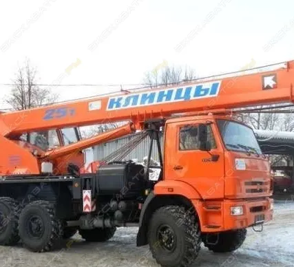 Фото №0 Аренда автокрана (автомобильного крана) Клинцы КС-55713-5К, Нефтеюганск