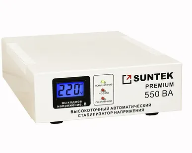 фото Стабилизатор напряжение Suntek 550 Premium 220/110