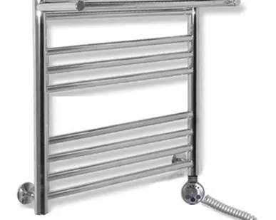 фото Полотенцесушитель электрический Альфа 10 прямая с полкой 500*600