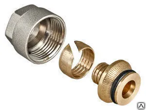 Фото №0 Евроконус 20 обж(ц) х 3/4" внутр(г) для труб из сшитого полиэтилена