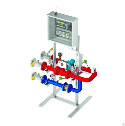Фото №0 Установка систем регулирования теплопотребления