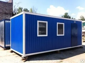 фото Вагончик строительный,бытовка 4х2,45х2,5м (стандарт)