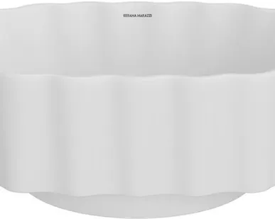 фото Раковина Kerama Marazzi Artbasin Conchiglia 50 белый матовый CC.wb.50\WHT.M