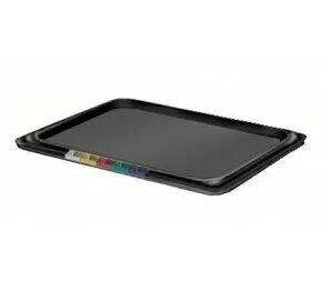 фото Крышка для гастроемкости 1/2 п/п черная Рестола