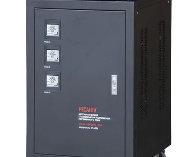 фото Стабилизатор трехфазный АСН- 45 000/3