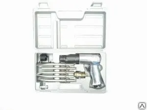 фото Пневмозубило Forsage ST-2312K/R 2000 уд/мин в кейсе (кругл. хвостовик, 113л