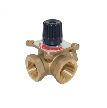 Фото №0 Трёхходовой поворотный смесительный клапан TIM Ду 20 (3/4")