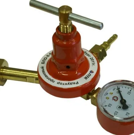 Фото №0 Редуктор баллонный пропановый БПО-5-5 Al Олимп