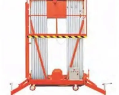 фото Подъемник грузовой телескопический РиКлайн ПТ0,125/8