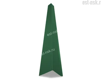 фото Планка торцевая 95х120х2000 RAL 6005