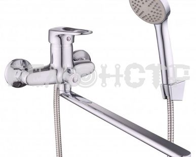 фото Смеситель для ванной 417латунь дивертор в корпусе BBI-4023-35L-44, d40 Lucky Tap, 1/10 П