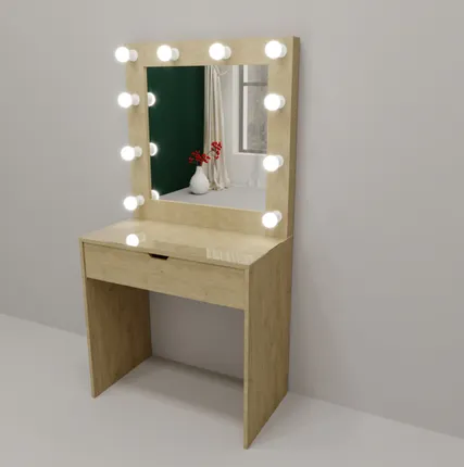 Фото №0 Гримерный столик светлое дерево