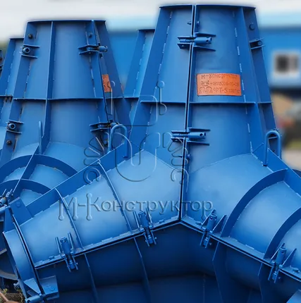 Фото №0 Металлоформы тетраподов