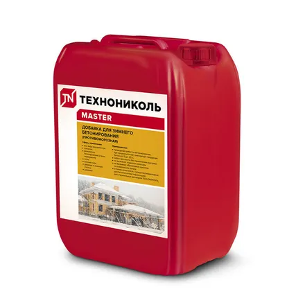 Фото №0 Добавка для зимнего бетонирования ТЕХНОНИКОЛЬ MASTER (10л)