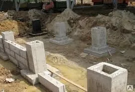 Фото №0 Фундамент железобетонный