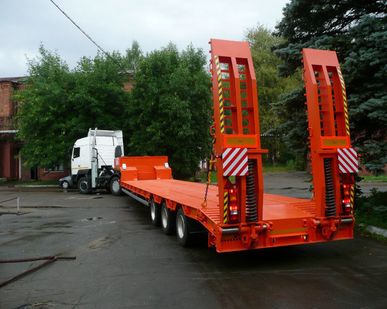 фото Трал низкорамный раздвижной