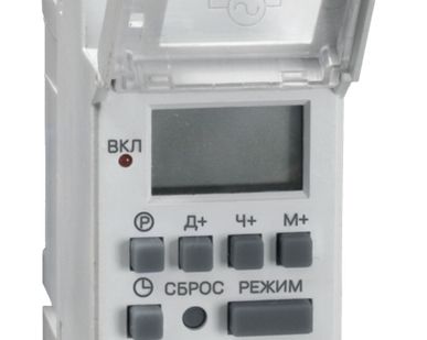 фото Таймер цифровой ТЭ15 16А 230V на DIN-рейку