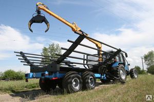 фото Оборудование полуприцепа лесовозного ОПЛ
