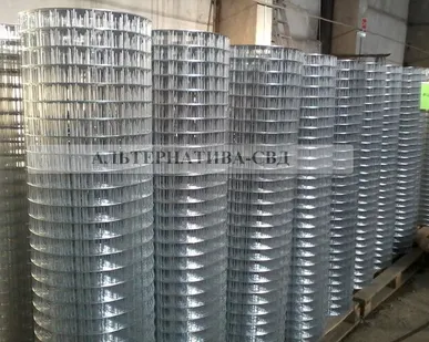 фото Сетка сварная оцинков. 50х50х1,6мм (1,5х30м)