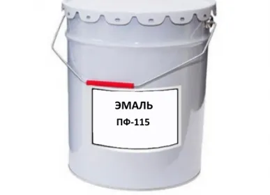 фото Эмаль ПФ-115 голубая, 30 кг
