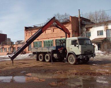 фото Услуги Камаза-манипулятора грузоподъемность 10 тонн