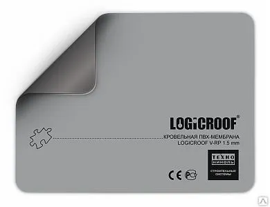 Фото №0 ПВХ мембрана ПВХ Logicroof V-RP 1.5 мембрана серая 2,05*20 м 034150