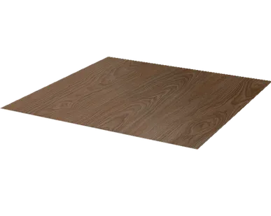 фото Лист с полимерным покрытием 0,45 мм дпп в пленке g6w110p темное дерево