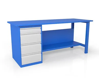 фото Верстак регулируемый однотумбовый ВСТ-Н 18/40-ПС1250