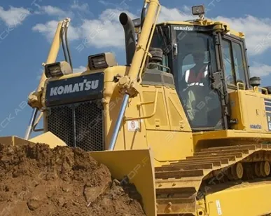 фото Аренда бульдозера Komatsu D65, Москва