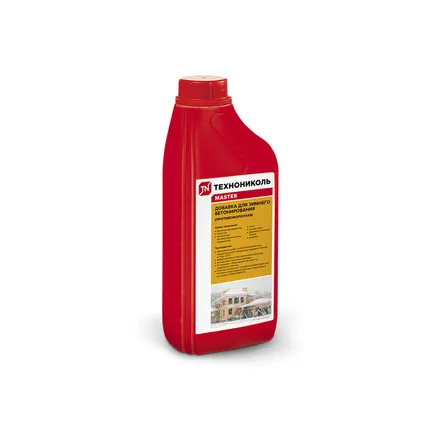 Фото №0 Добавка для зимнего бетонирования ТЕХНОНИКОЛЬ MASTER (1л)