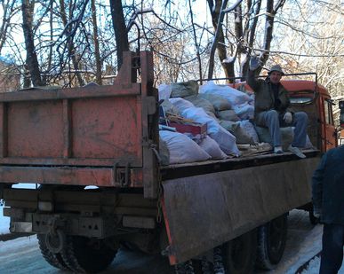 фото Вывоз строительного мусора
