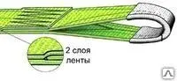 фото Строп текстильный ленточный 2-х петл. СТП исп. 6 (7:1) 20т 10м 240 мм