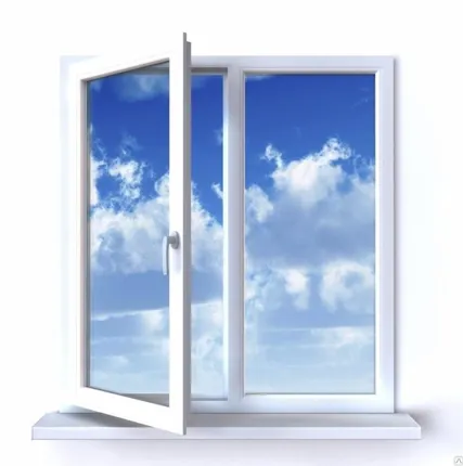 Фото №0 Окно пластиковое двухстворчатое