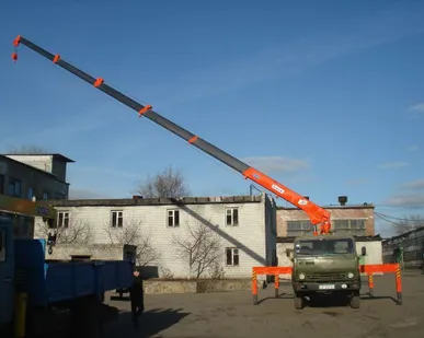 фото Услуги манипулятора 5 тонн