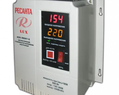 фото Стабилизатор Ресанта АСН-500Н/1-Ц LUX