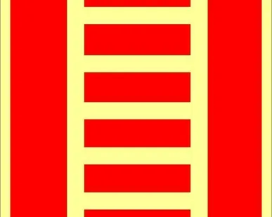 фото Знак ФЭС F03 «Пожарная лестница» (пластик)