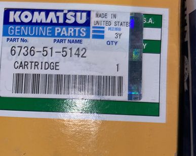 фото 6736-51-5142 Фильтр масляный  Komatsu РС200-7, PC200-8