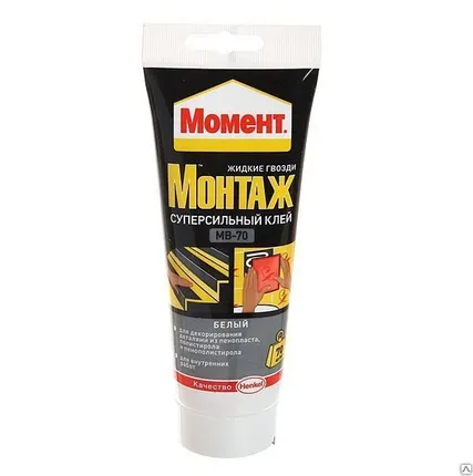 Фото №0 Клей МОМЕНТ МОНТАЖ Суперсильный МВ-70 250г 1/12 Россия