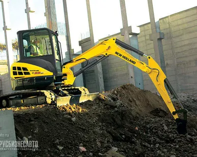 фото Мини-экскаватор гусеничный New Holland E39B SR