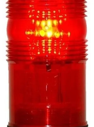 Фото №0 Заградительный огонь «ЗОМ-48LED» &gt;32cd, тип «Б», 30-265V AC/DC, IP54