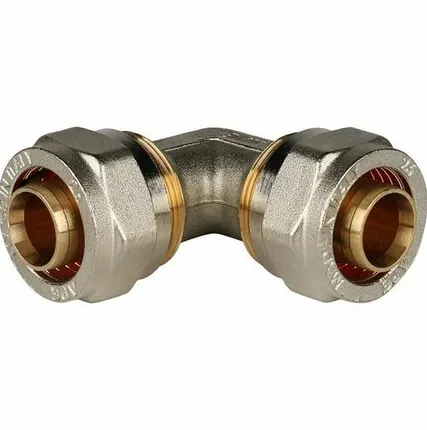 Фото №0 Угольник STOUT 90° 26х26 для металлопластиковых труб винтовой