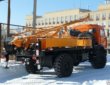 фото Бурильно-крановая машина БКМ-516 шасси КАМАЗ-4326